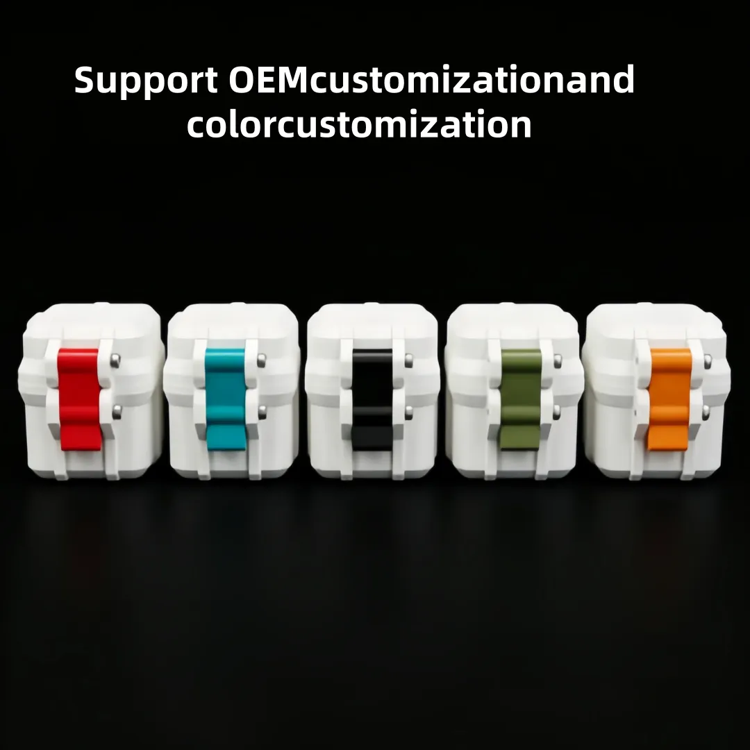 3ml 4-slot vial holder available in five OEM color options